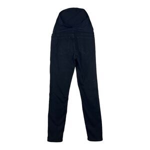 J Crew Maternity Skinny Jeans Womens Sz 25 Overbelly Black Signature Stretch Mom